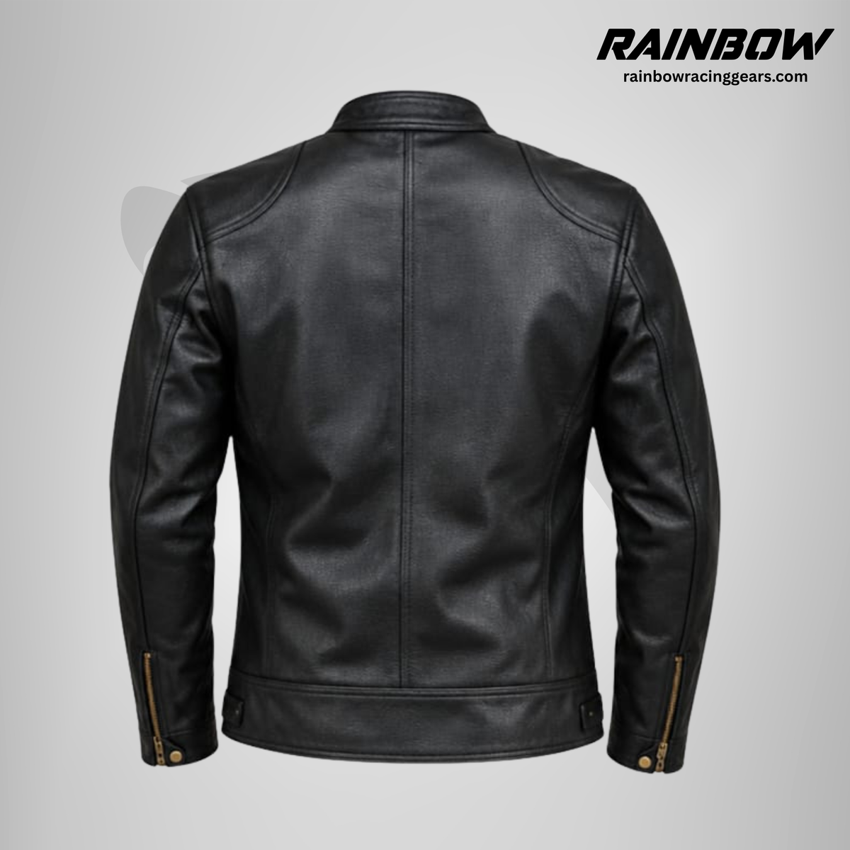 RNB-50001 | Rainbow Shadow Classic Leather Jacket