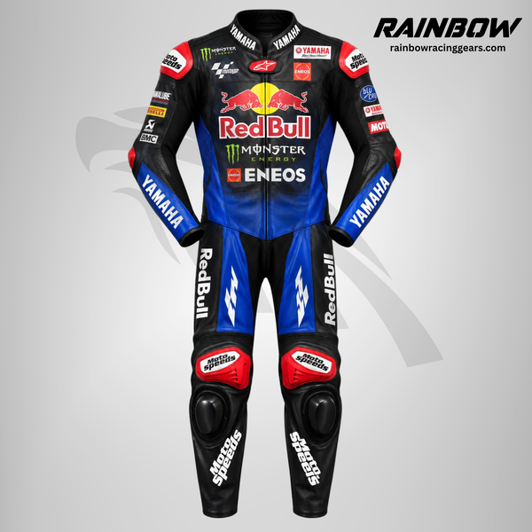 RNB-10001 | Yamaha GP Blue Racing Leather Suit
