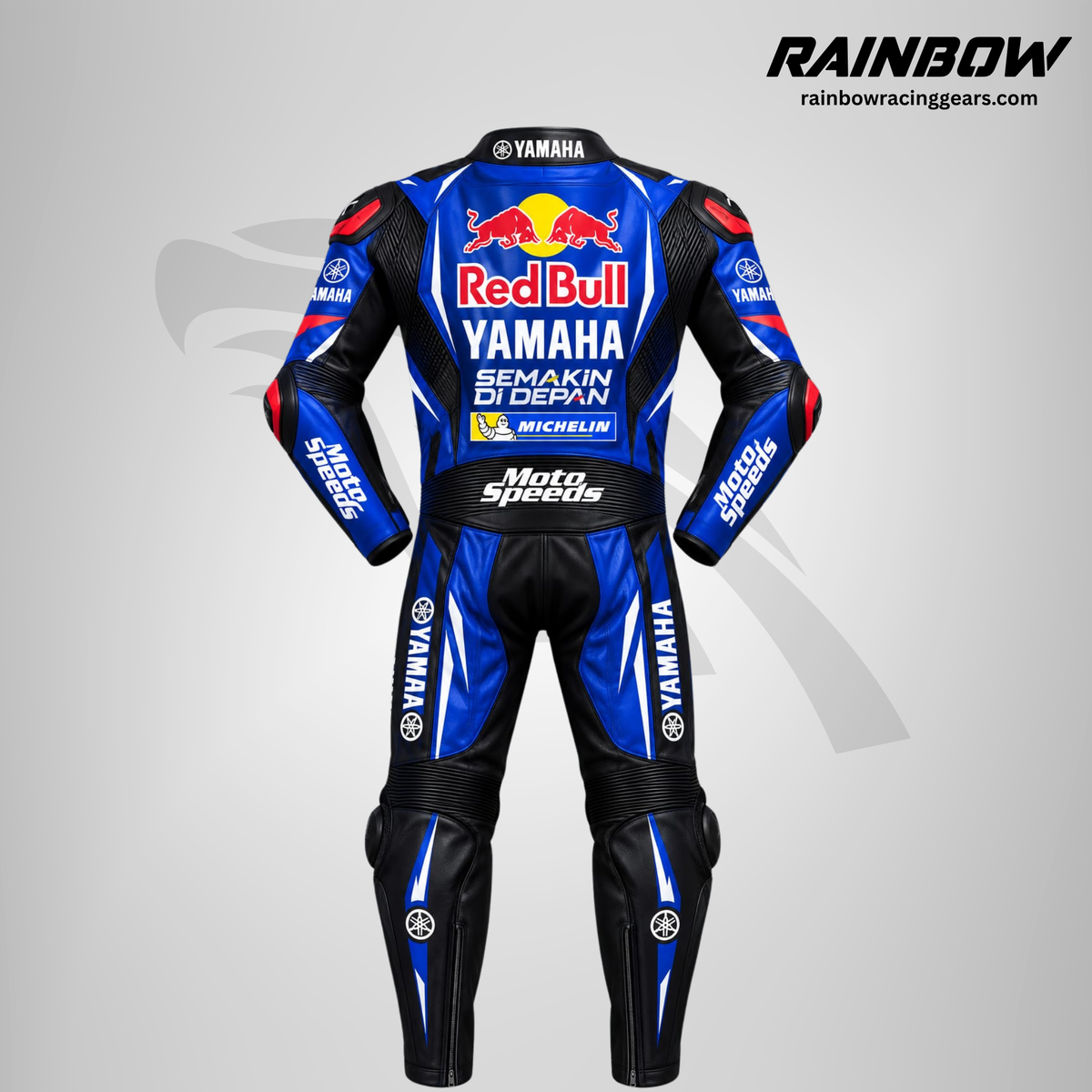 RNB-10001 | Yamaha GP Blue Racing Leather Suit